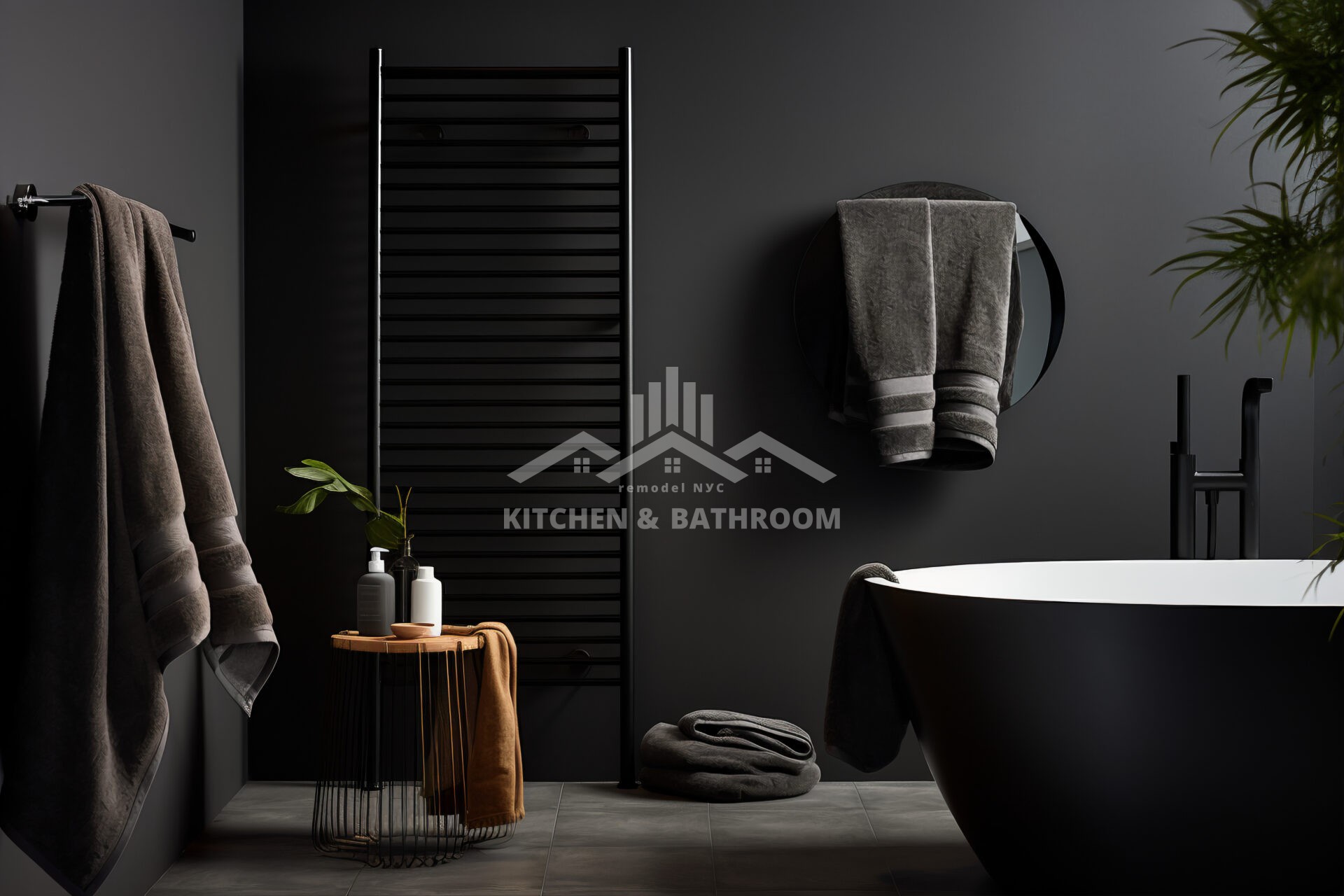 Luxury Modern Black Bathroom