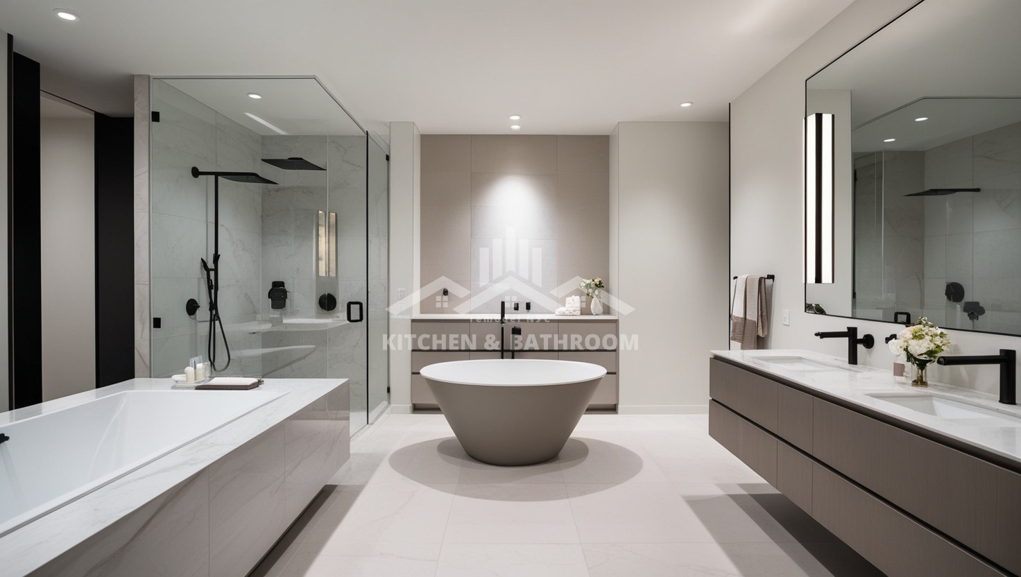 Modern Master Bathroom