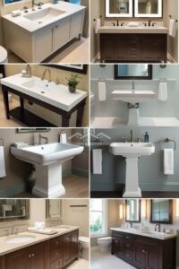 Types of Sinks for a Single Bathroom Vanity