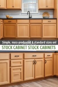 What Are Stock Cabinets?