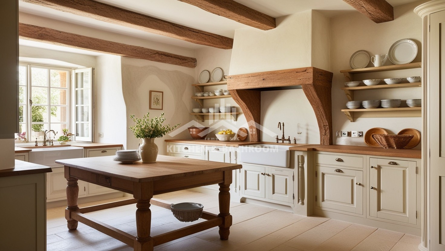 European Farmhouse Kitchen