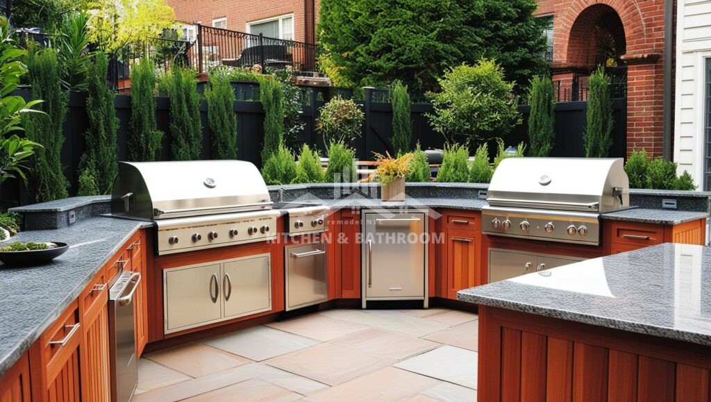 Picking the Best Materials for an Outdoor Kitchen in E Northport, NY