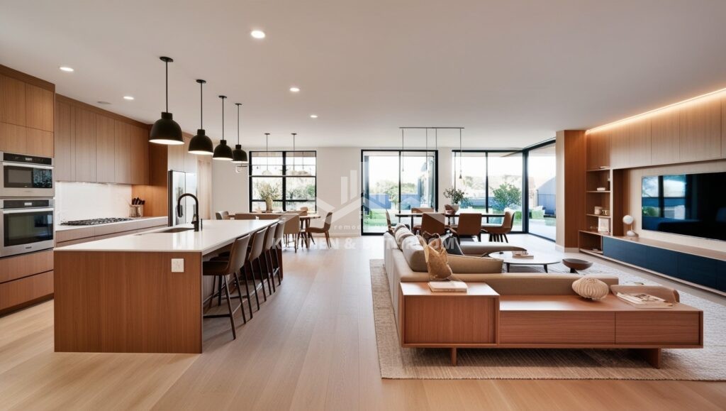 Why an Open Living Room with Kitchen Design is Perfect for Modern Homes