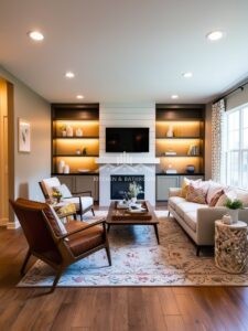 Living Room Interior Modifications