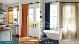 Matching Curtains for Different Rooms