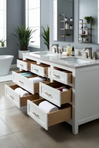 Maximizing Storage with a 48 Inch Bathroom Vanity