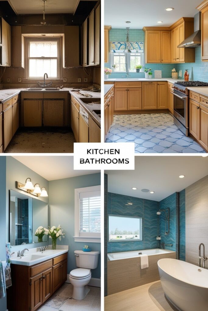 The Importance of Upgrading Kitchens and Bathrooms