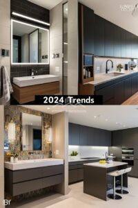 Trending Bathroom and Kitchen Ideas for 2024